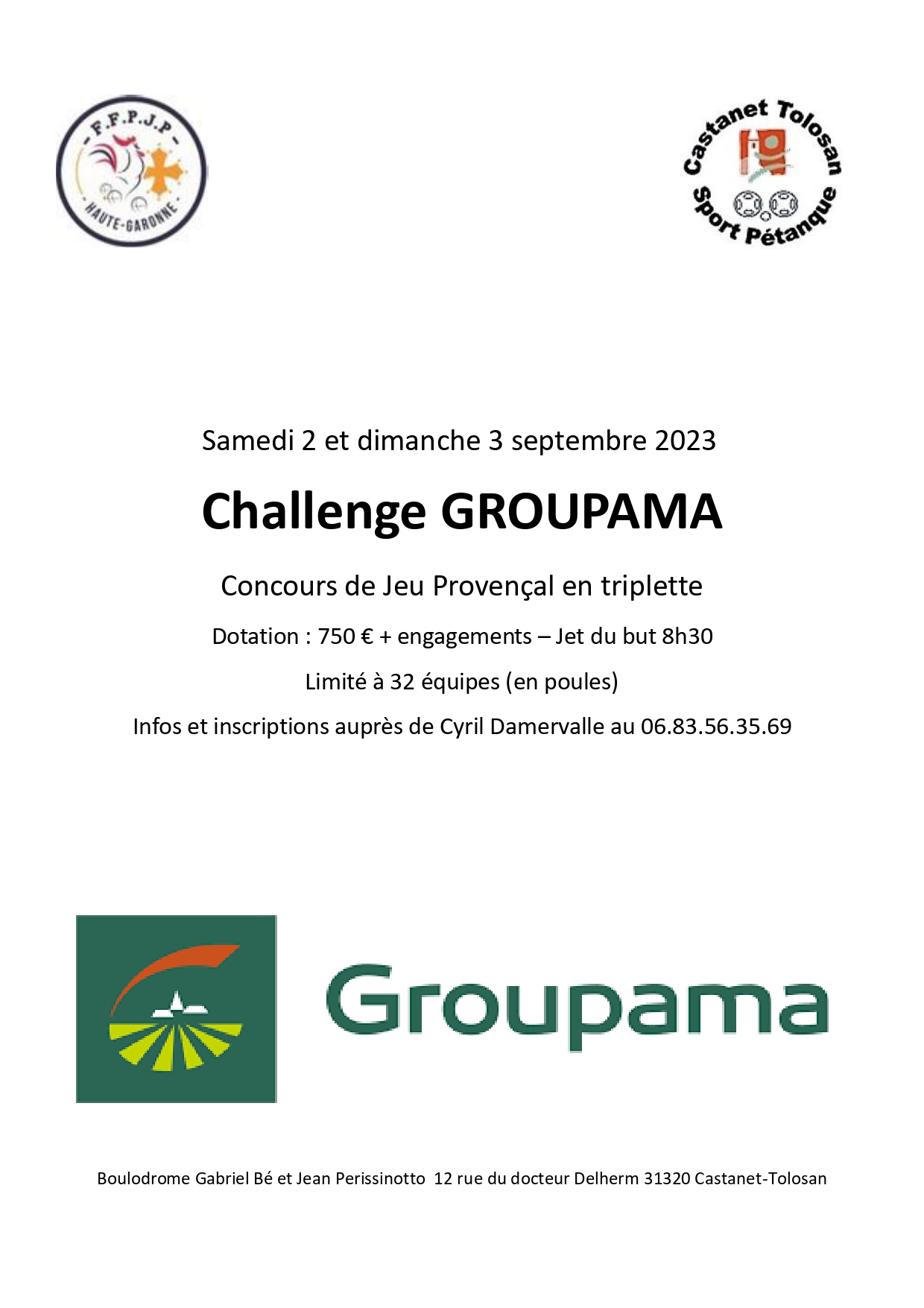 Challenge GROUPAMA  X3 Jeu Provençal  