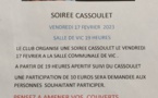 Soirée cassoulet **