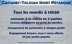 Reprise des concours du mardi en 4 parties