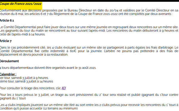 Coupe de France 2021/2022