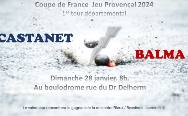 Coupe de France Jeu Provençal 2024