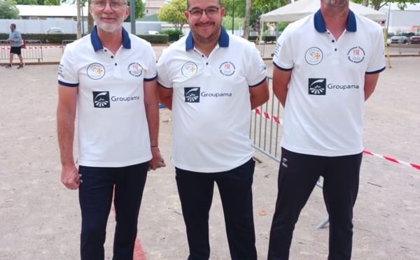 Championnat Régional d'Occitanie Triplette Jeu Provençal