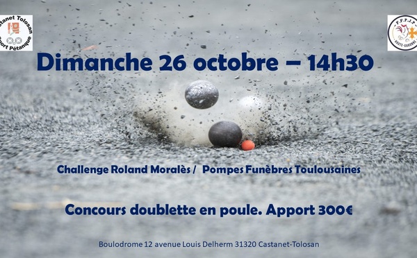 Concours Dimanche 26 Octobre 2025