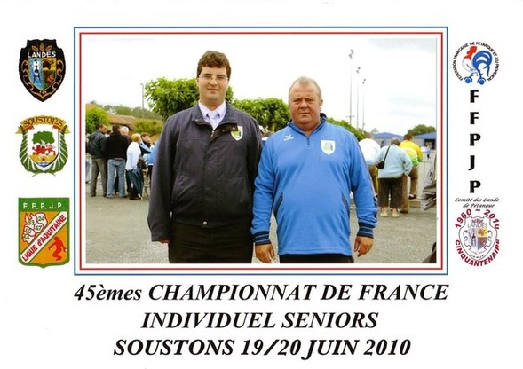 Resultats championnats de France