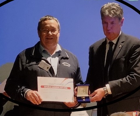 BUT D'OR pour le président du comité du CHER BUT D'OR pour le président du comité du CHER