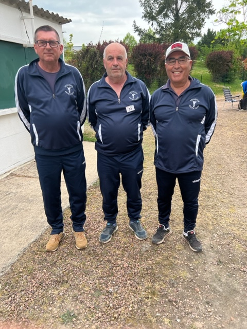 CHAMPIONNAT TRIPLETTES VETERANS CHAMPIONNAT TRIPLETTES VETERANS