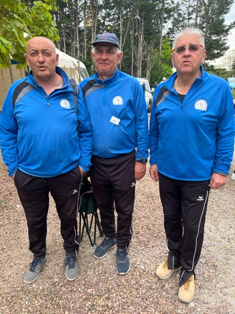 CHAMPIONNAT TRIPLETTES VETERANS CHAMPIONNAT TRIPLETTES VETERANS