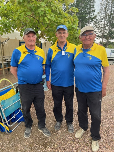 CHAMPIONNAT TRIPLETTES VETERANS CHAMPIONNAT TRIPLETTES VETERANS