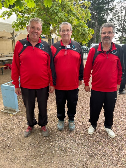CHAMPIONNAT TRIPLETTES VETERANS CHAMPIONNAT TRIPLETTES VETERANS