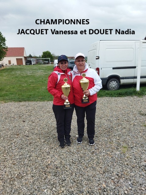 CHAMPIONNAT DOUBLETTES FEMININS CHAMPIONNAT DOUBLETTES FEMININS