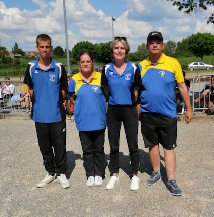 LAURIDANT Adelin ;GARNIER Isabelle ; GERARDIN Eva et BEAUCHER Jean Luc