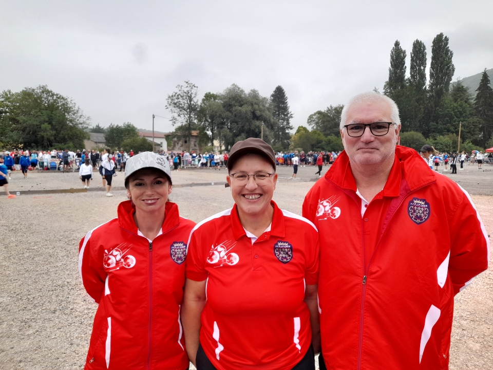 CHAMPIONNAT de FRANCE :  DOUBLETTES FEMININS