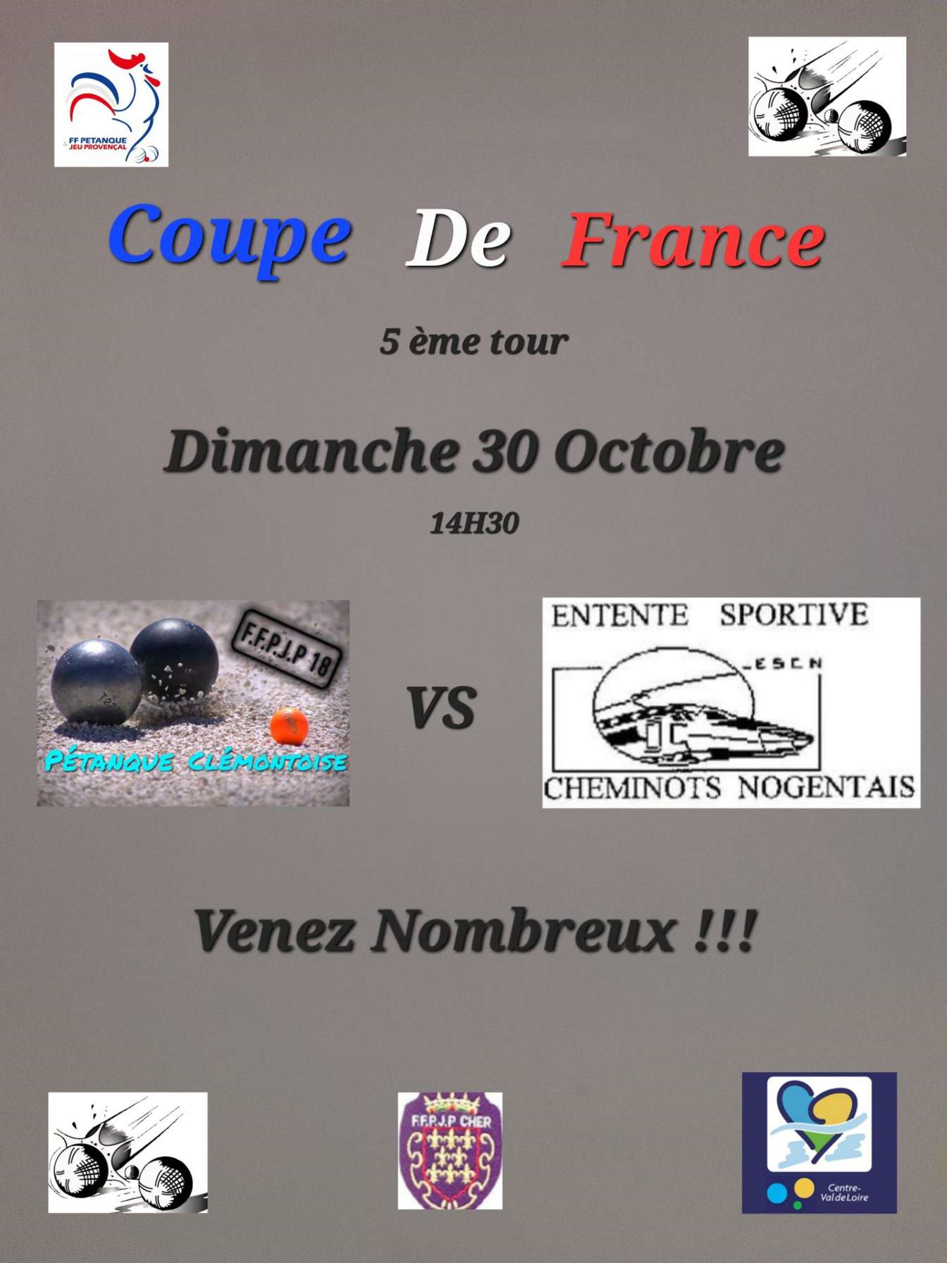 Coupe de FRANCE 2ème tour de  Zone