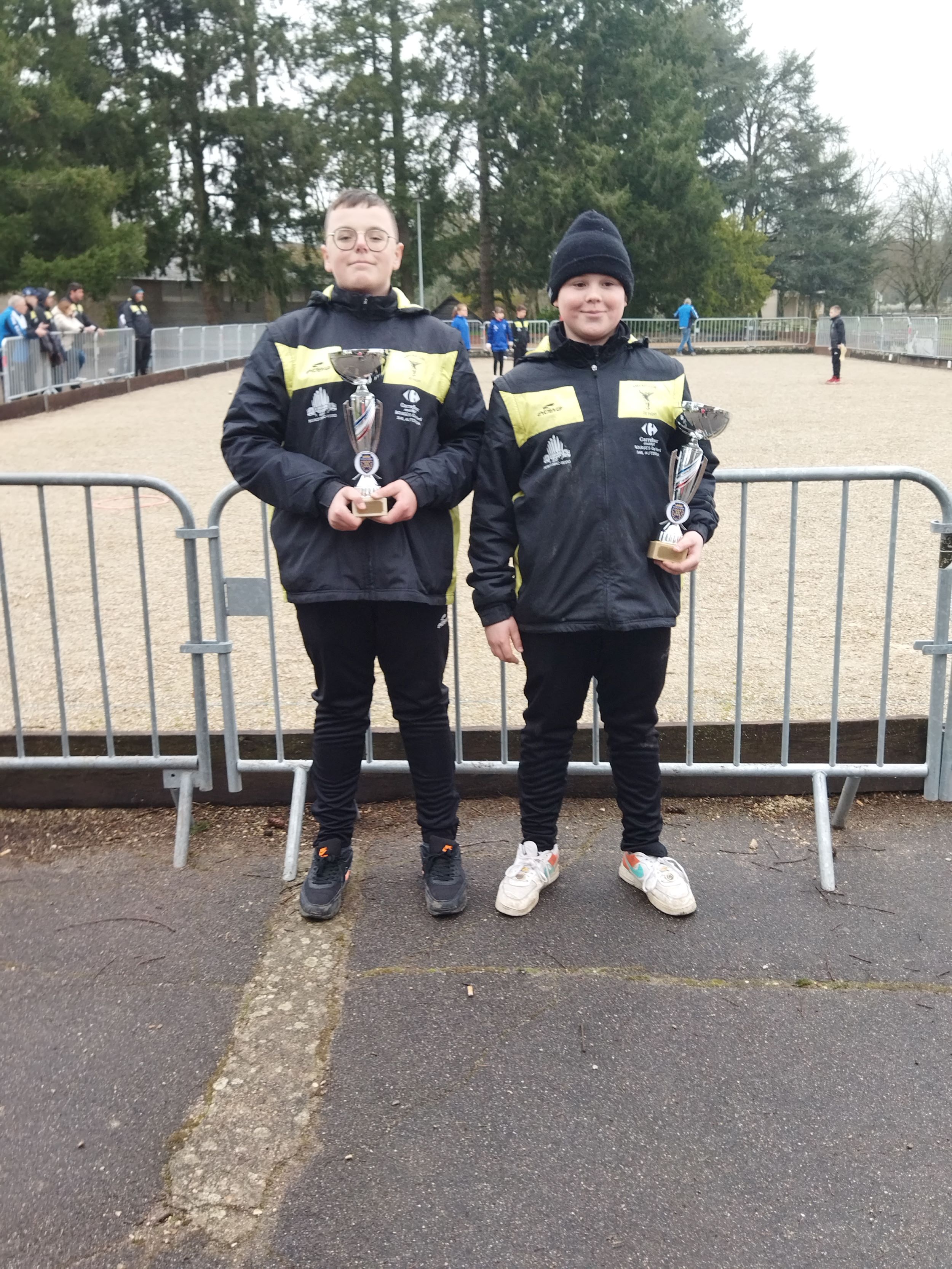Noha et Tim (Pigny) Vice Champions Cadets