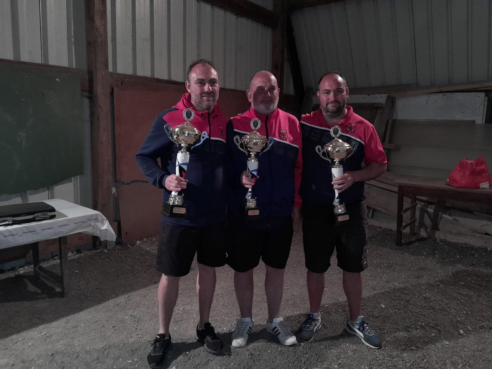 FLORENT, HERVE et MICKAEL CHAMPIONS T JP 2023