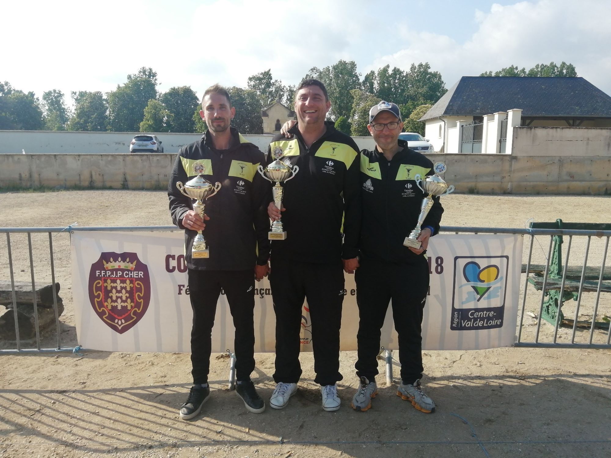 DIMITRI, SEBASTIEN et TEDDY (Pigny) CHAMPIONS DU CHER T PROMOTION 2023