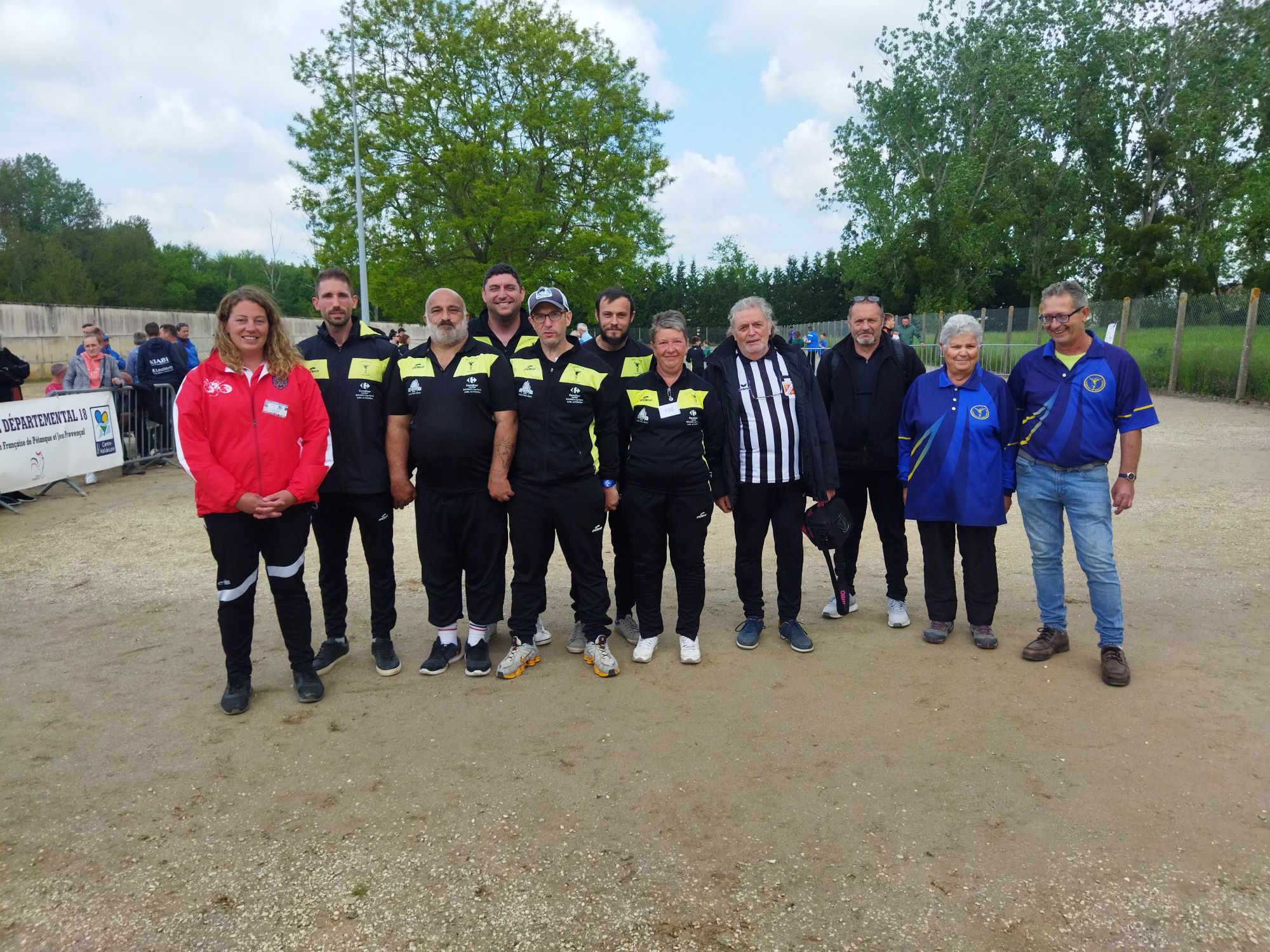 Les Pignaciens, Teddy SANCHIS, Sébastien SIMON et Dimitri MARTIN CHAMPIONS DU CHER TRIPLETTE PROMOTION 2023