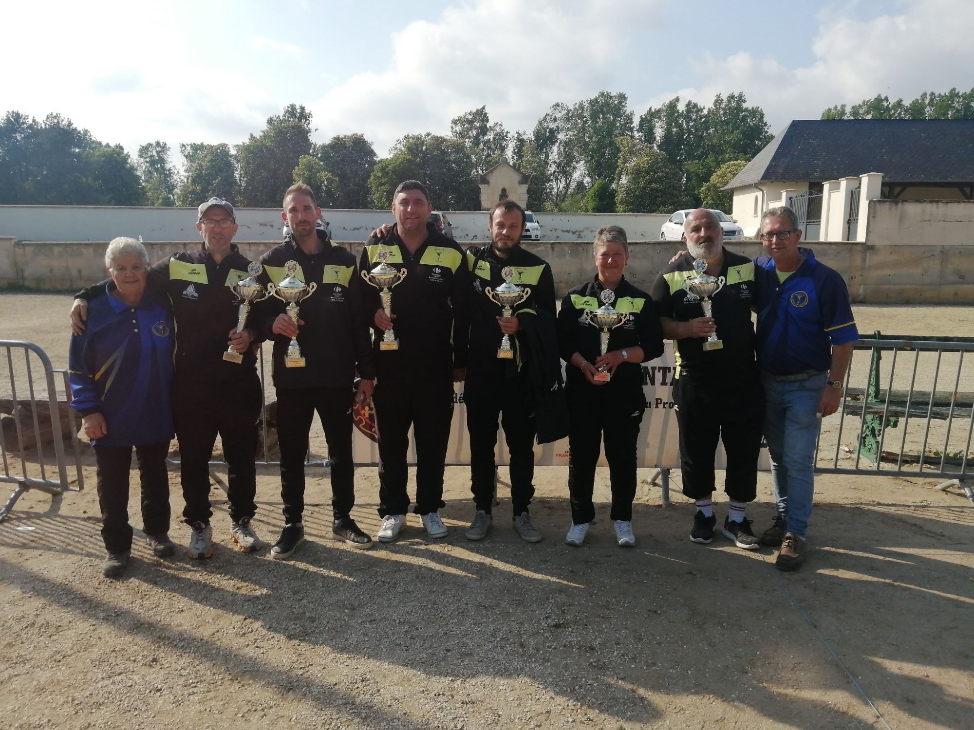 Les Pignaciens, Teddy SANCHIS, Sébastien SIMON et Dimitri MARTIN CHAMPIONS DU CHER TRIPLETTE PROMOTION 2023