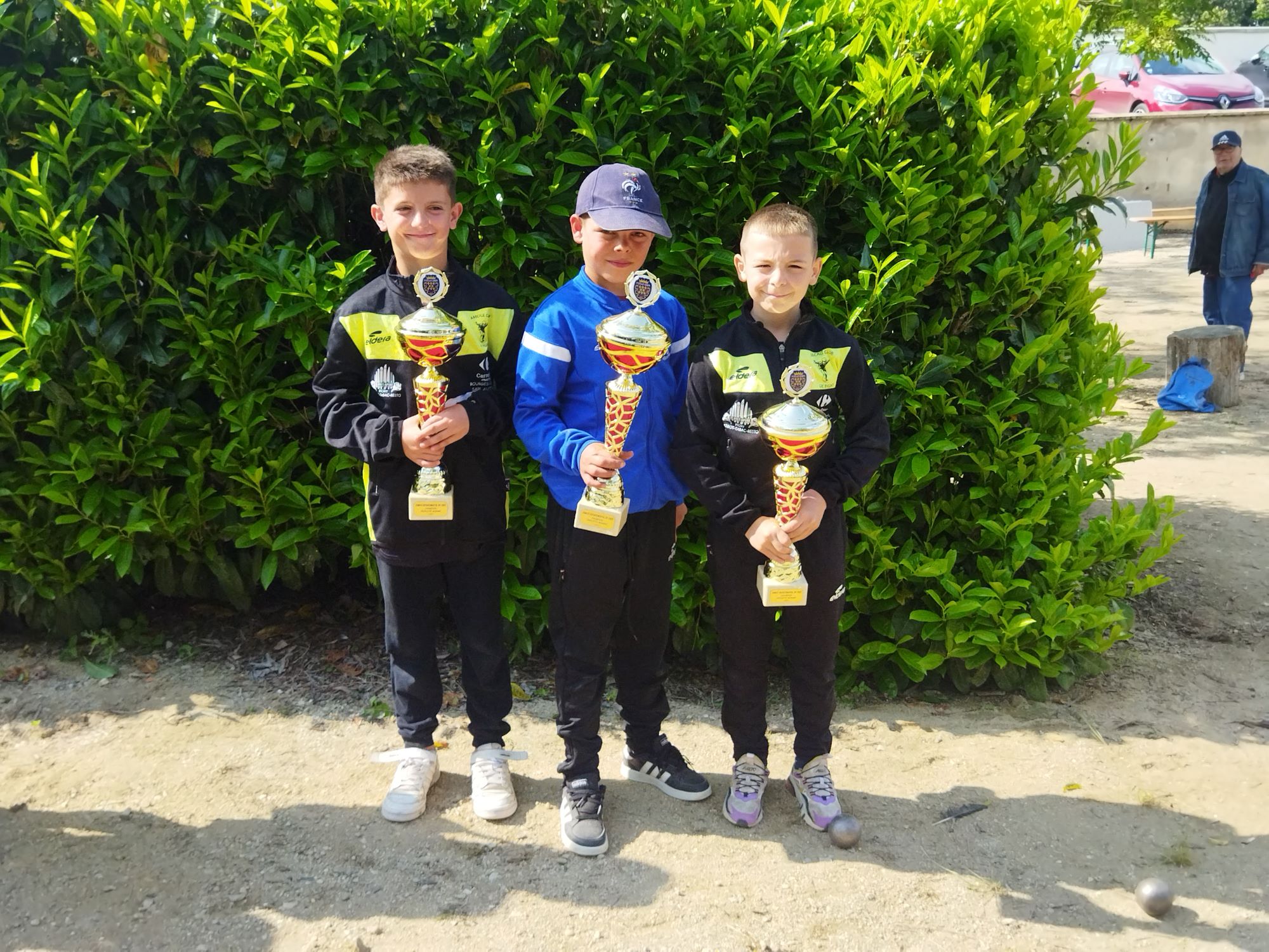 MATEO, TIMEO (Pigny) et ABRAHAM (St Germain) CHAMPIONS DU CHER T MINIMES 2023