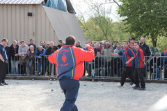 Finale du Championnat du Cher triplette 2012 à Bruère Allichamps