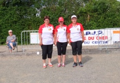 Demie finalistes triplettes