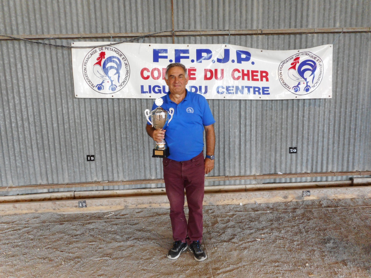 Champion du Cher T à T Vétérans