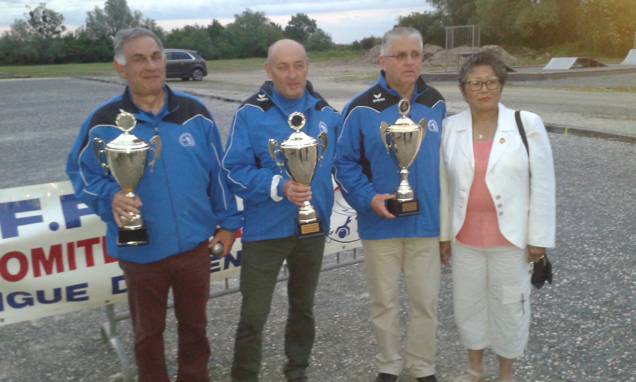 Champions du CherTriplettes vétérans