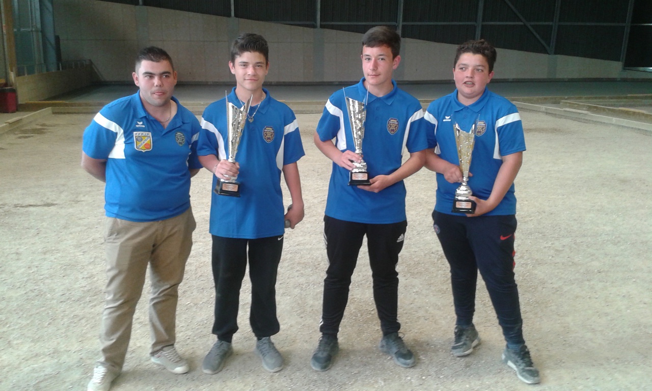 Champions Régional Triplettes Cadet