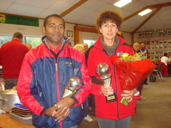 AZOULAY A/MASIARINANJA M SVP Viry Vainqueurs en Mixte
