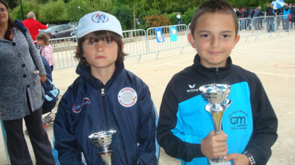 Clément Choupay & Alexandre Vicenty Panachés Itteville/Chilly-M Vice-champions minimes