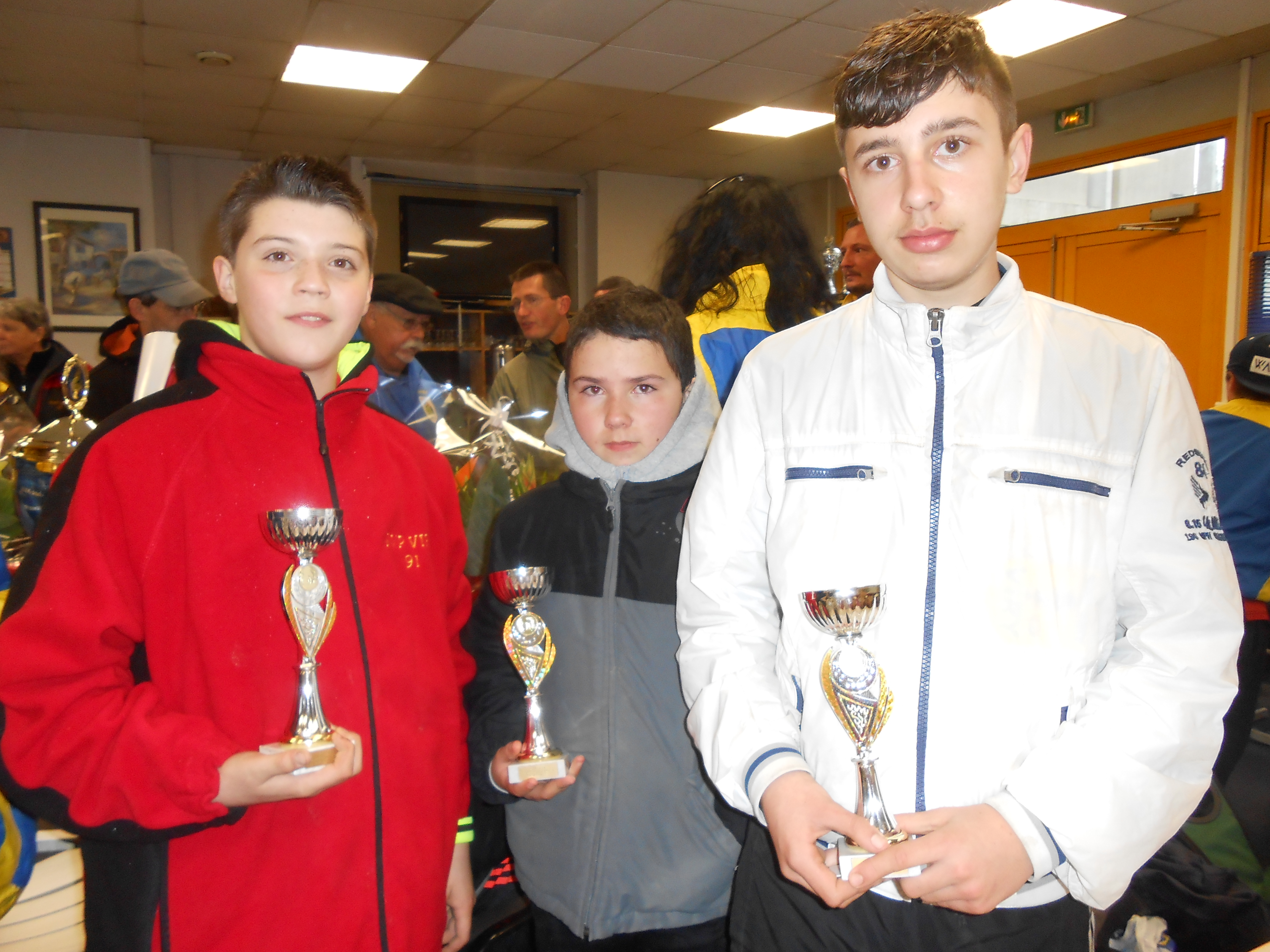 Lizzi F/Sireyzol E/Perrier M 1/2 finalistes cadets - SVCP Viry