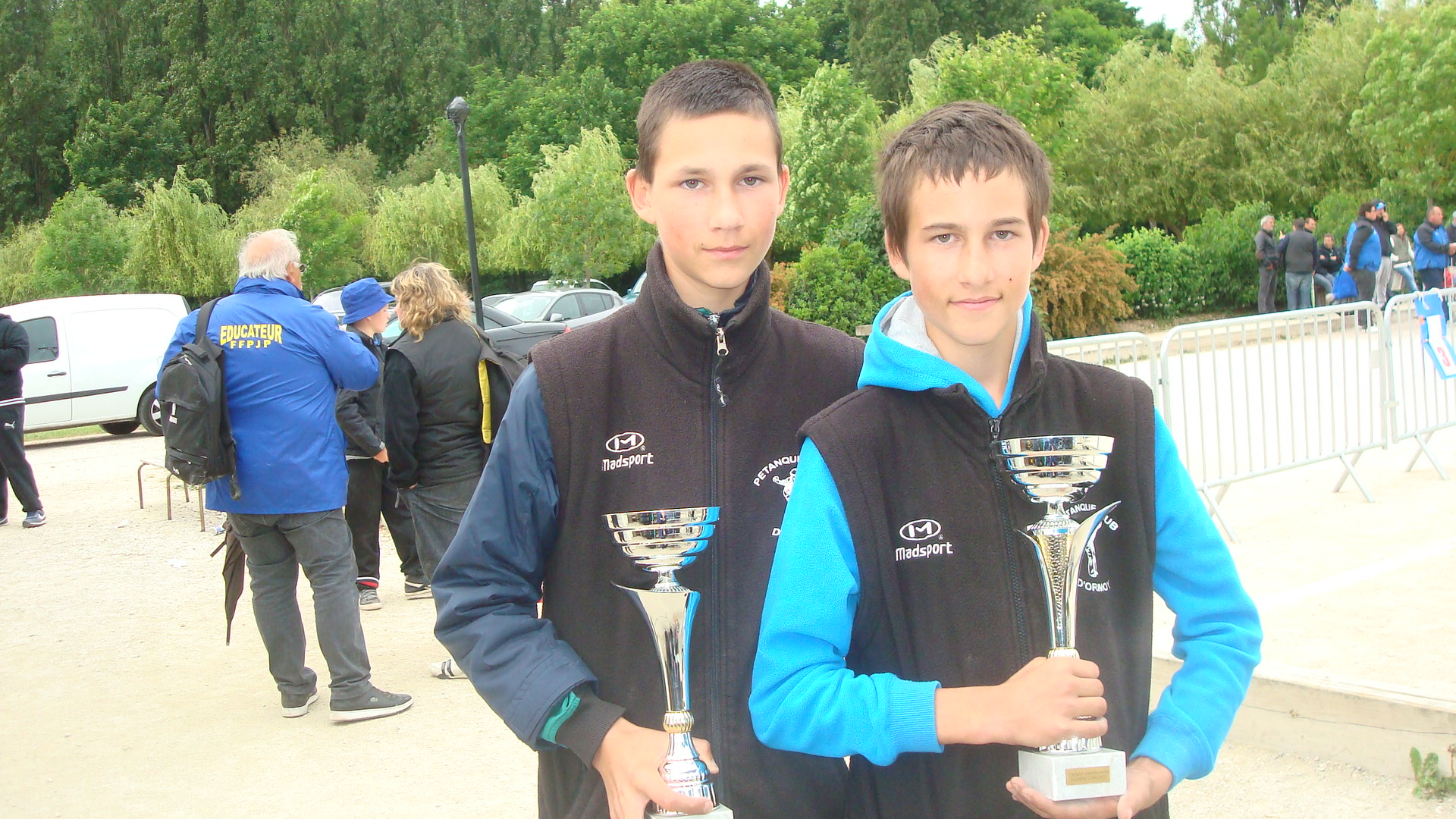 Johnny & Christopher Avril d'Ormoy Champions cadets