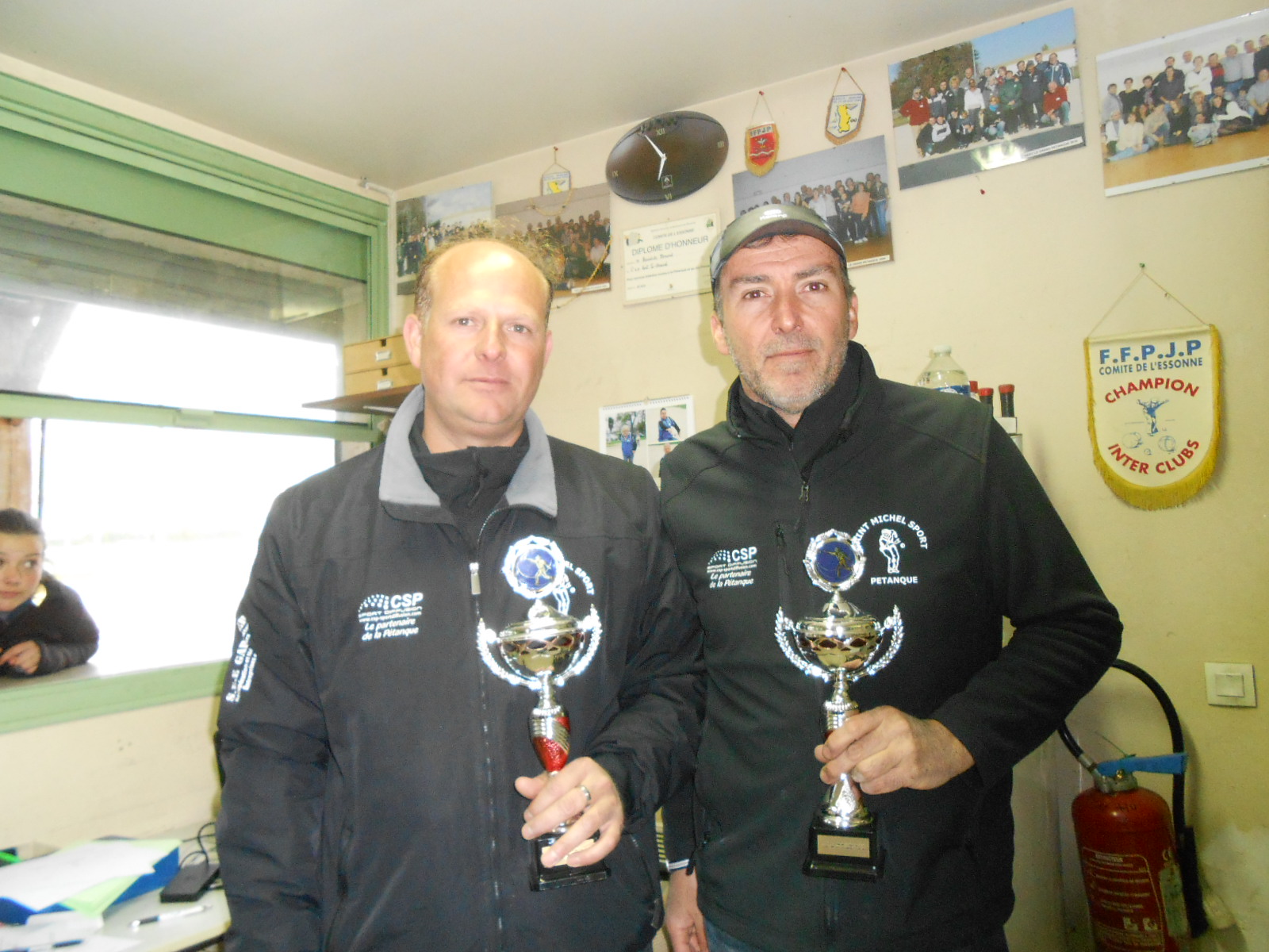 J. F Robert & N. Chapelle de SMS Vice-champions