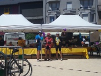 Passage de la course cycliste L'Ardéchoise 2019