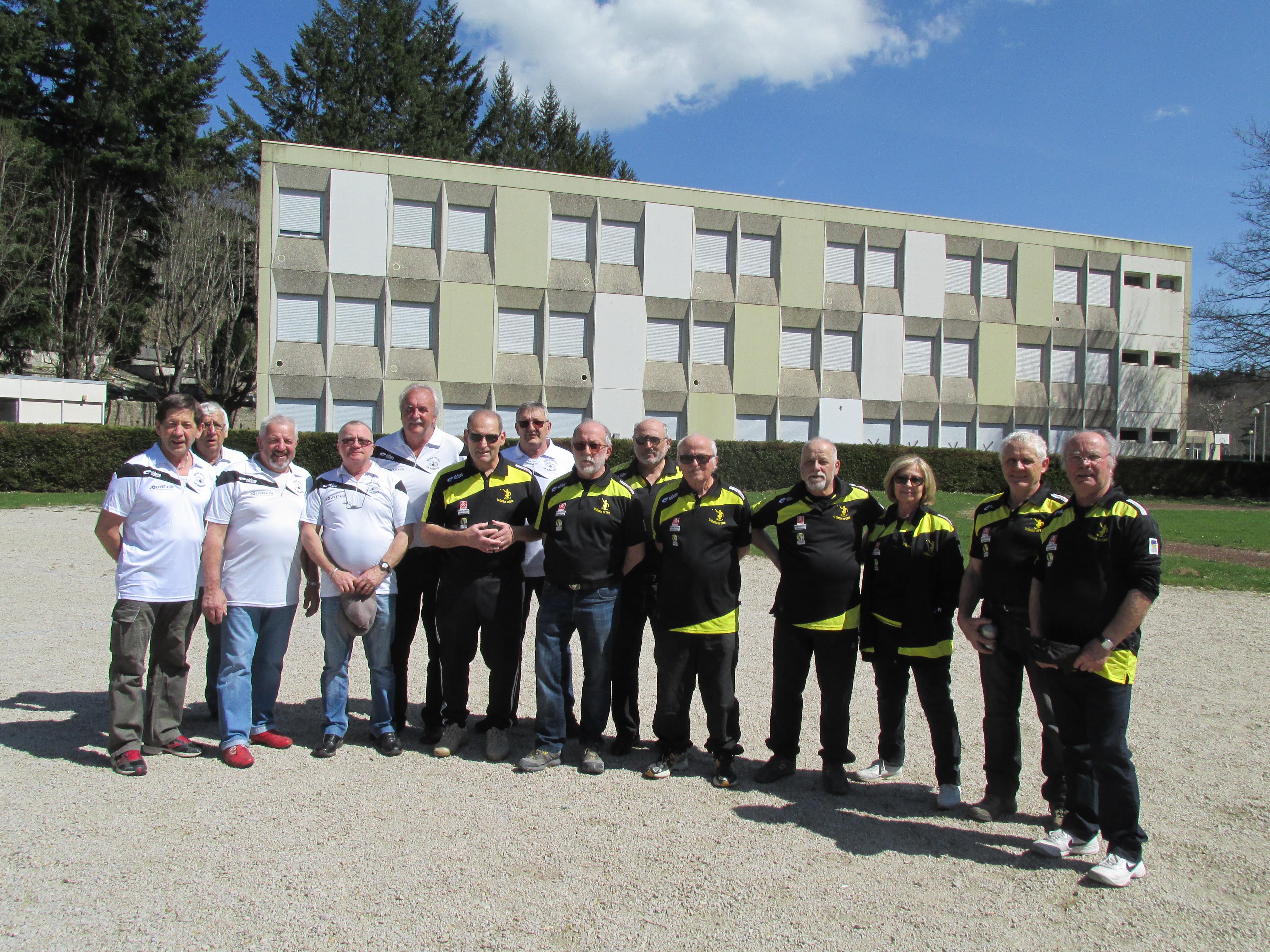 Equipes du Chambon 2 et de La Seauve 2