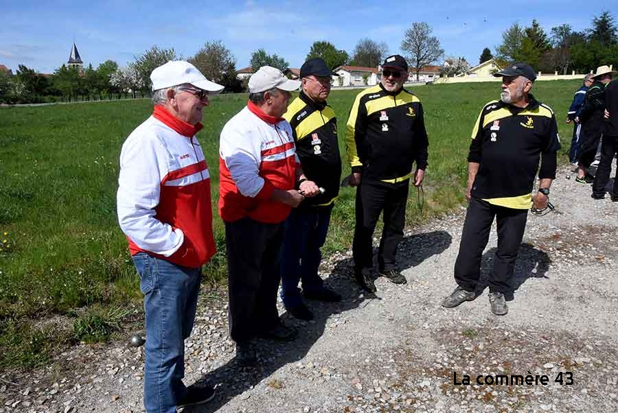 Qualificatif Départemental triplette vétérans 2018