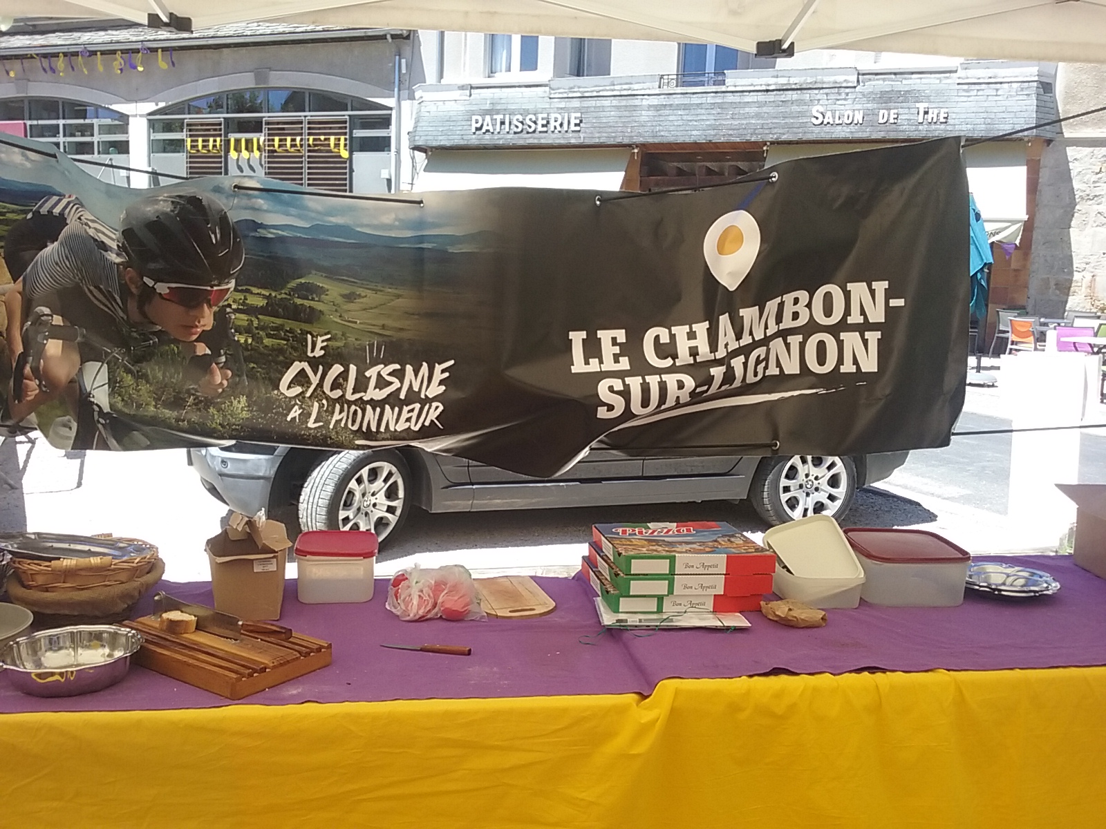 Bienvenue au Chambon sur Lignon, à l'Ardéchoise 2018.