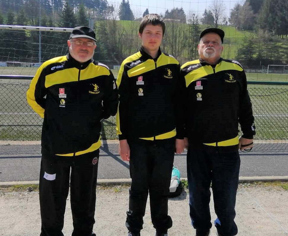 Equipe BEJARANO J.Ch.-GUILHOT Florian.-CROZE Michel