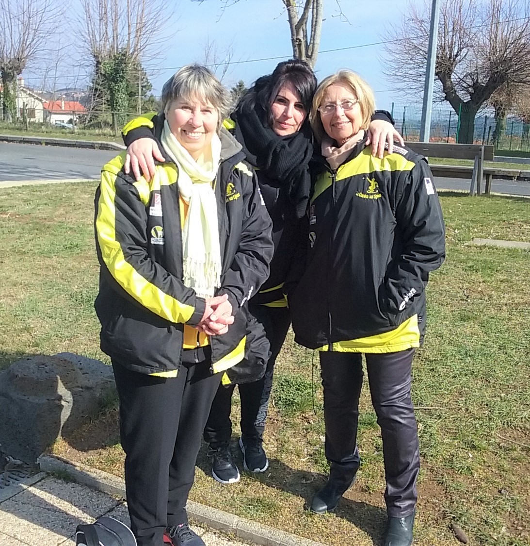 Equipe LEBRAT Marie Hélène.-FAURE Marie Anaïs-BLACHERE Martine