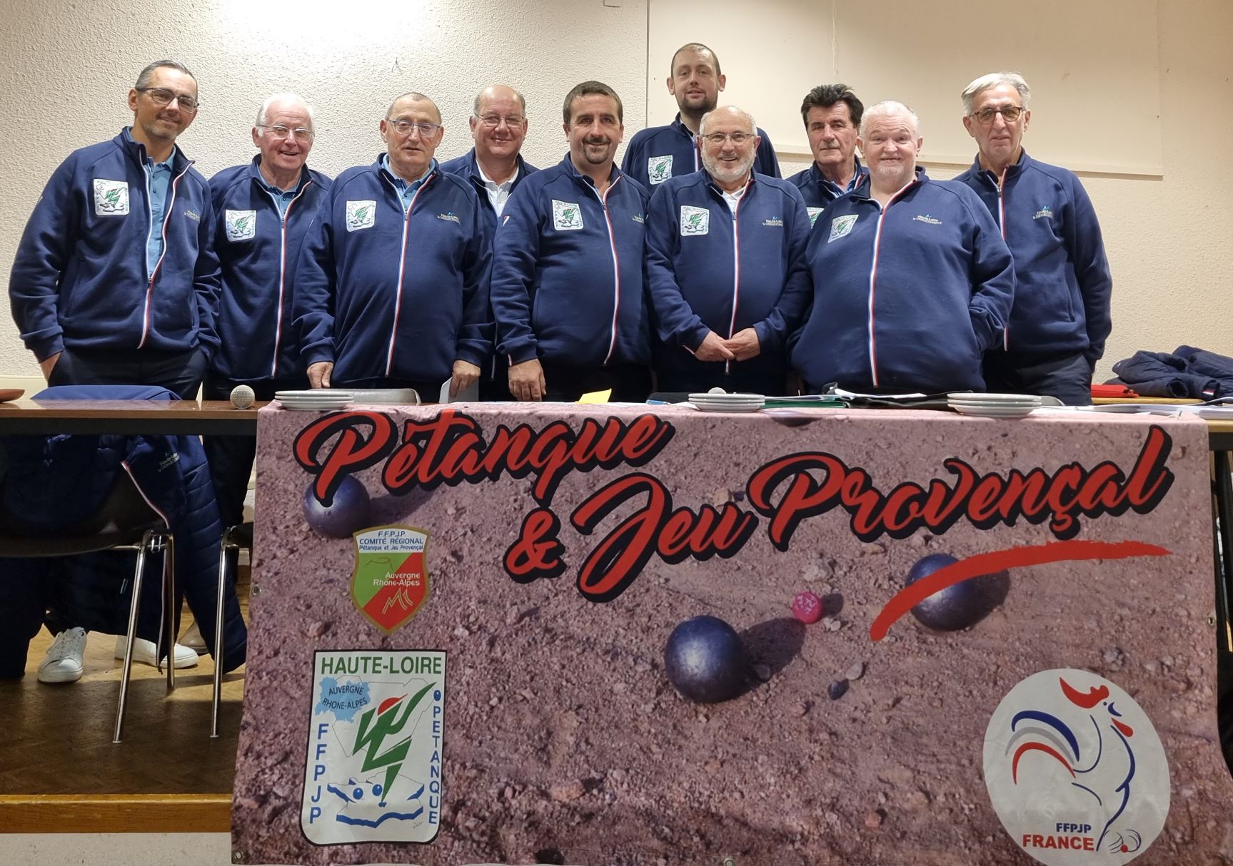 Les membres du Comité 43 à Bellevue la Montagne Les membres du Comité 43 à Bellevue la Montagne