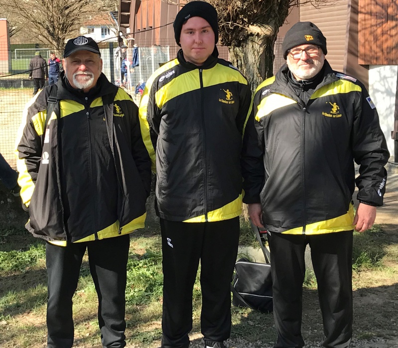 Equipe qualifié au Championnat Triplette Masculin Equipe qualifié au Championnat Triplette Masculin