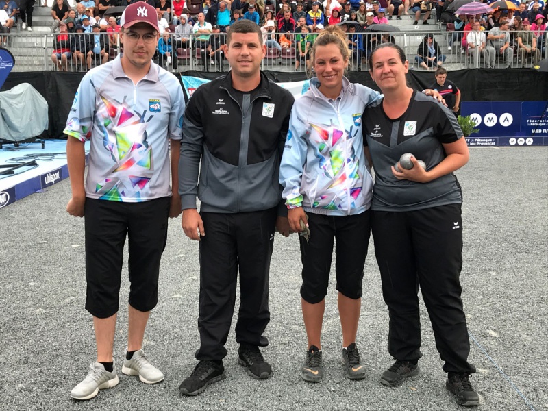 Championnat de France 2022 à Brive la Gaillarde doublette mixte Championnat de France 2022 à Brive la Gaillarde doublette mixte