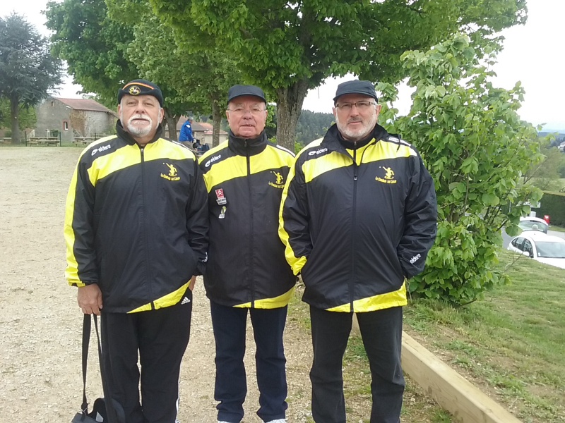 Championnat triplettes vétérans 2018 Championnat triplettes vétérans 2018