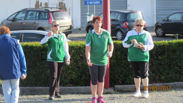 CHAMPIONNAT DE LA DORDOGNE TRIPLETTE FEMININE