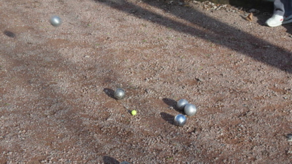 Concours de pétanque  a Chancelade