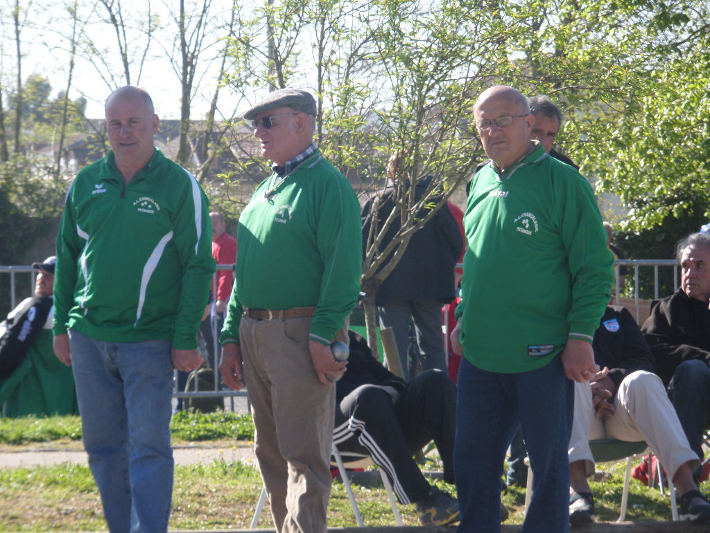 Qualification Aquitaine triplettes vétérans