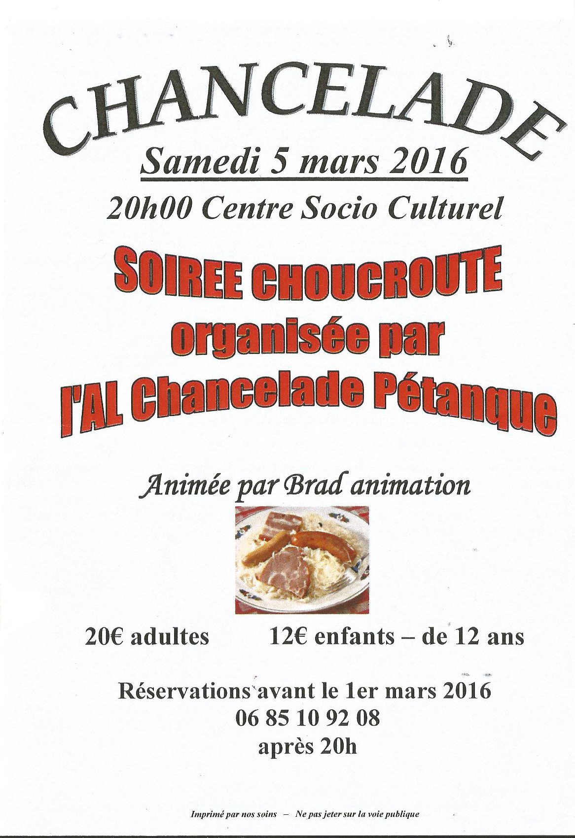 Choucroute du club