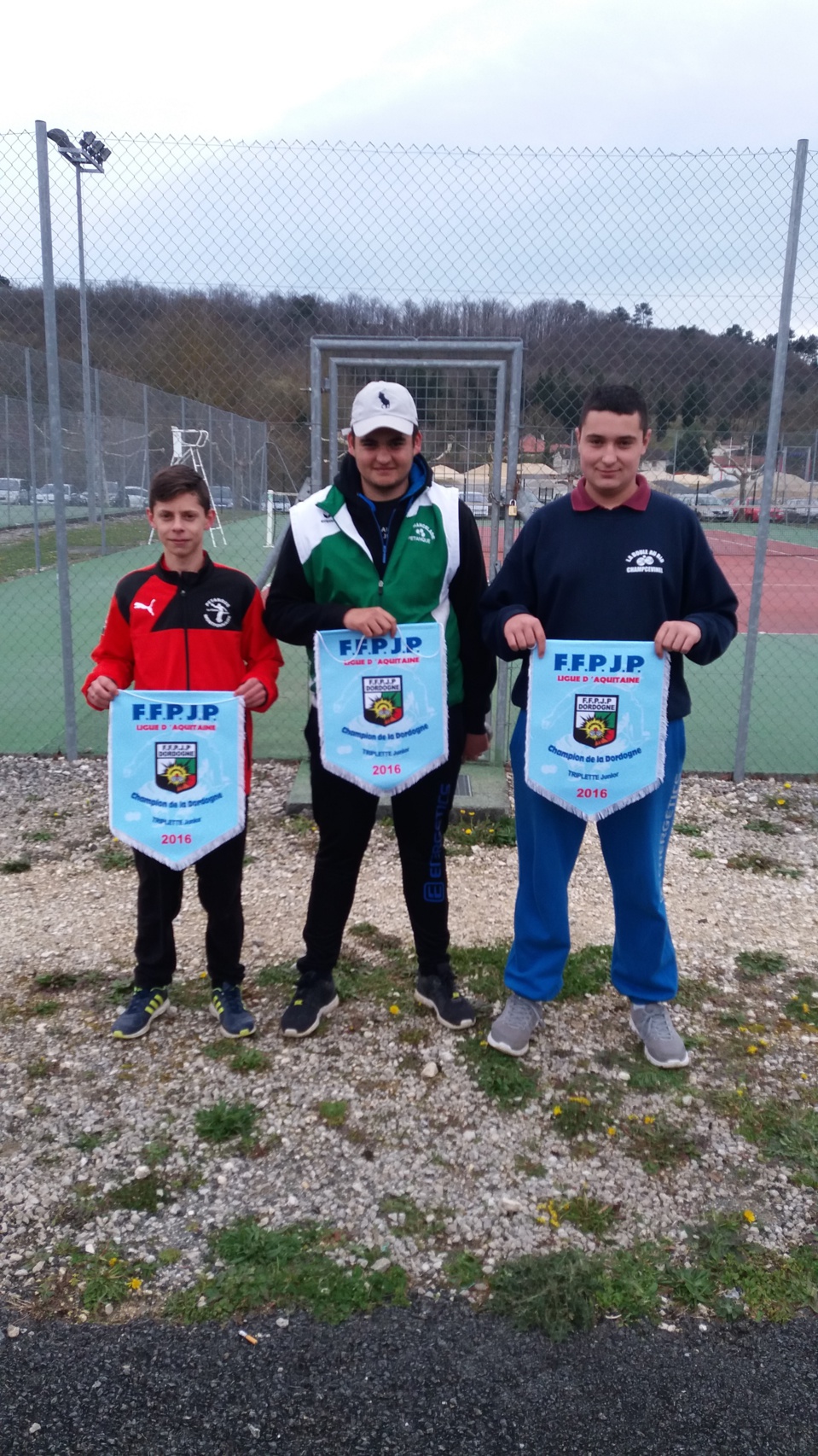  CHAMPIONS DE DORDOGNE JUNIORS 2016