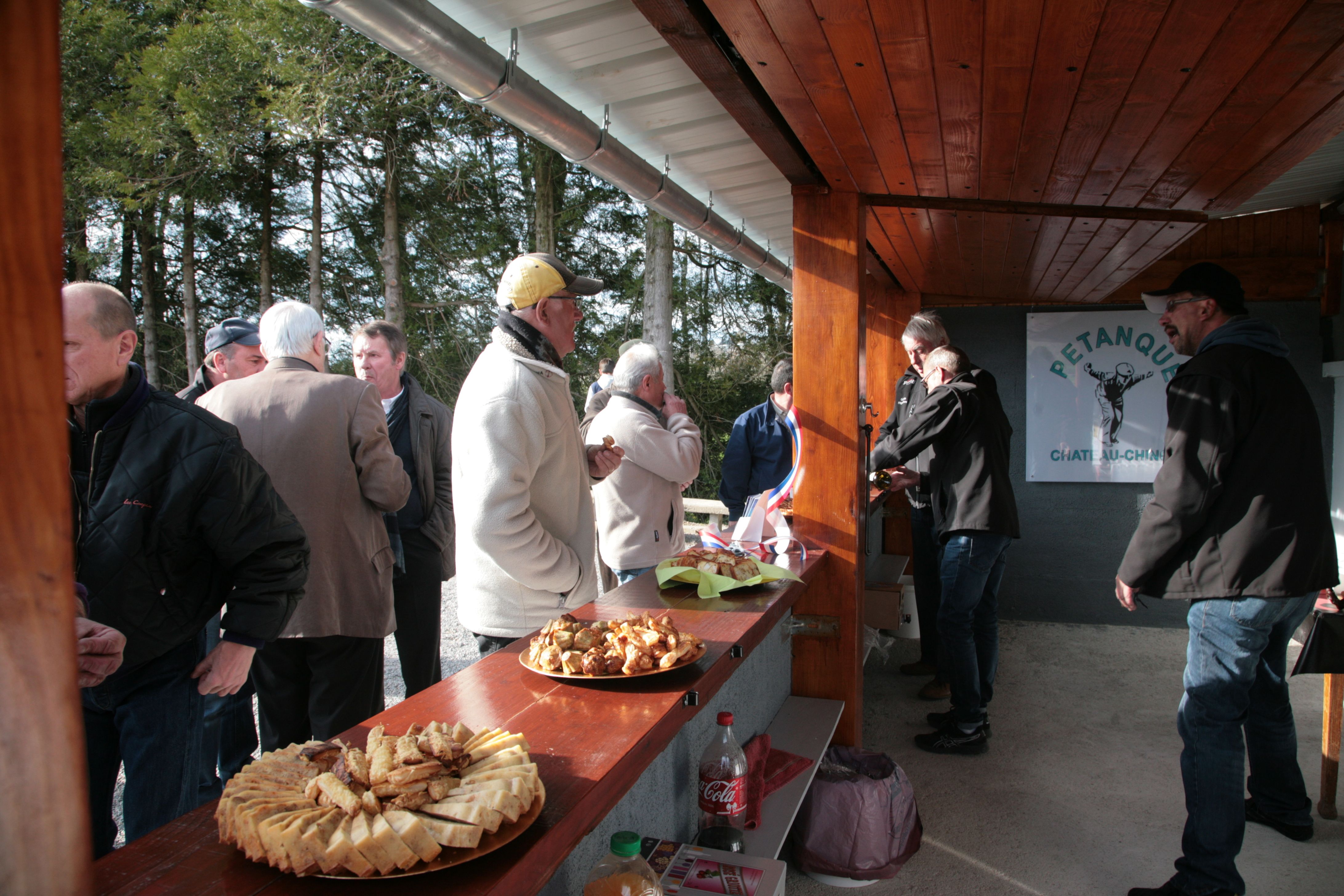 Inauguration de la buvette le 29 avril 2016