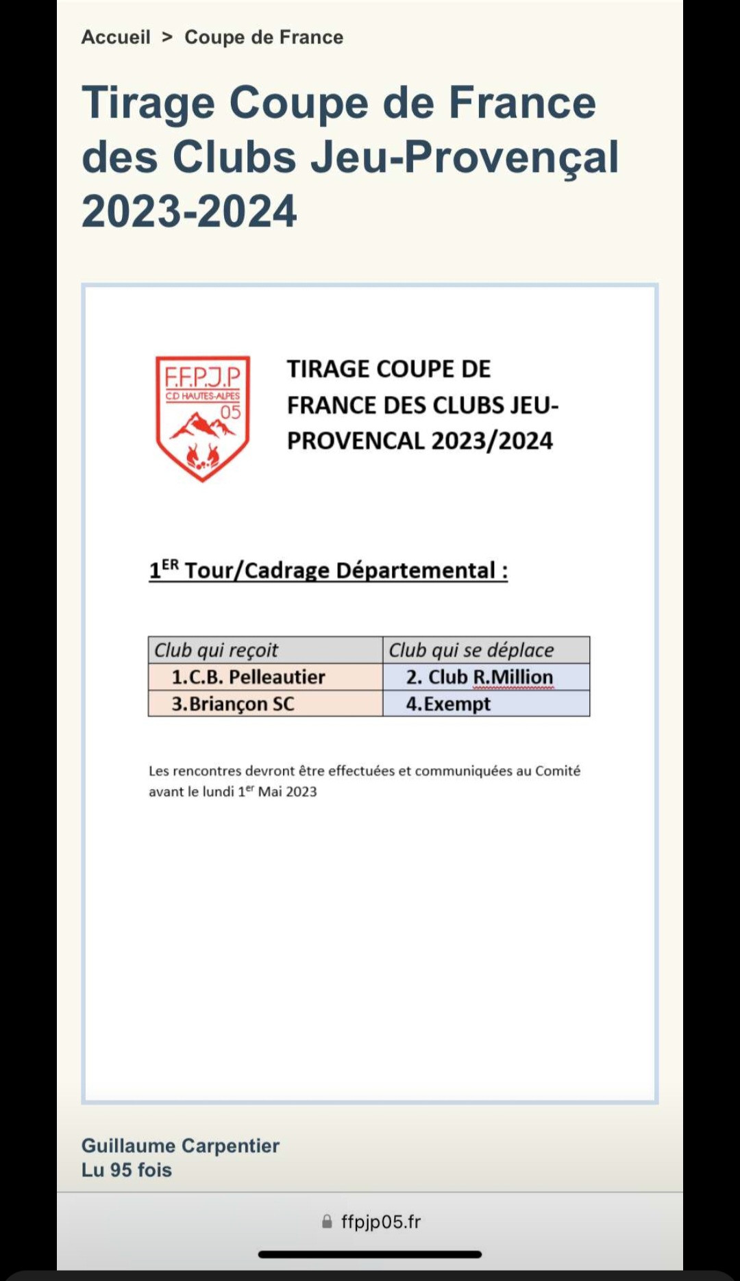 Coupe De France Provençale